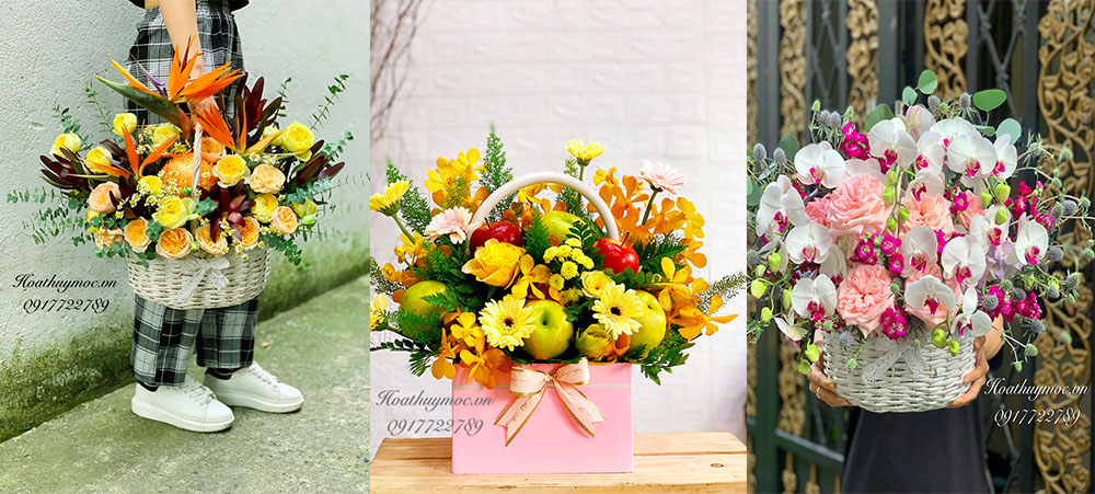 Hoa chúc mừng - cửa hàng hoa tươi quận Tân Phú